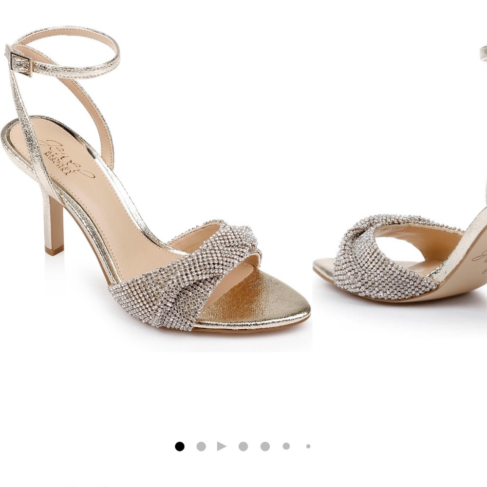 April ankle strap heel